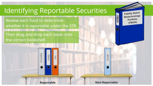 Compliance Course Snippet - Drag and Drop Exercise